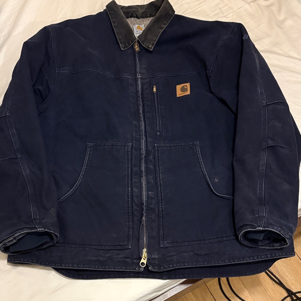 Carhartt Men's Dark Blue Field Jacket